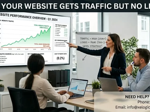 Why Your Website Gets Traffic But No Leads